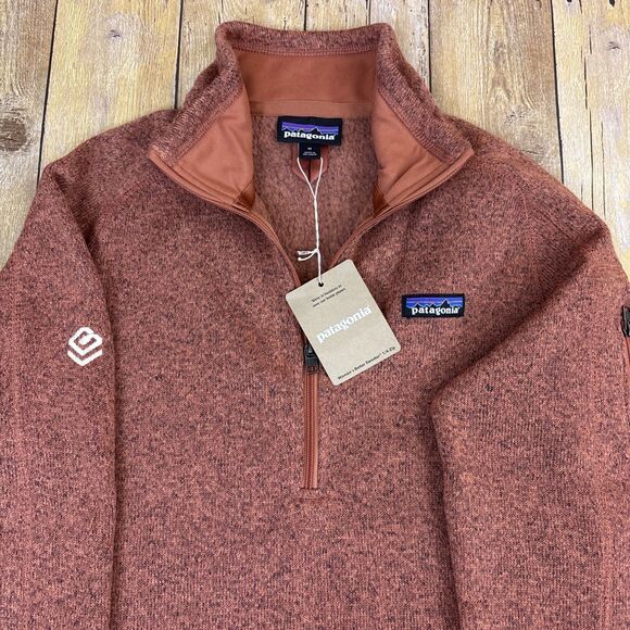 Patagonia Better Sweater Womens 1/4 Zip Fleece Pullover Medium NEW NWT - Picture 2 of 9